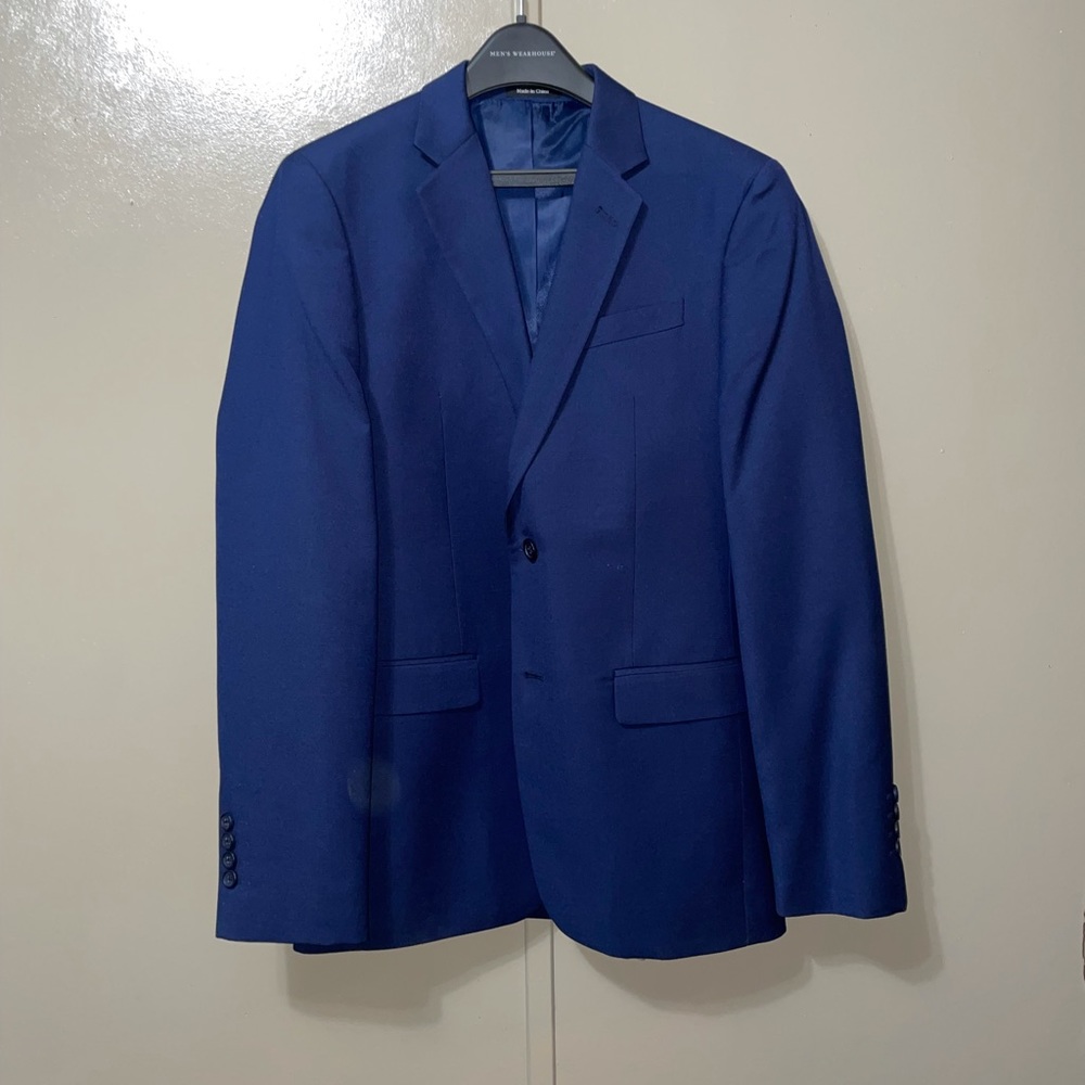 Blue suit